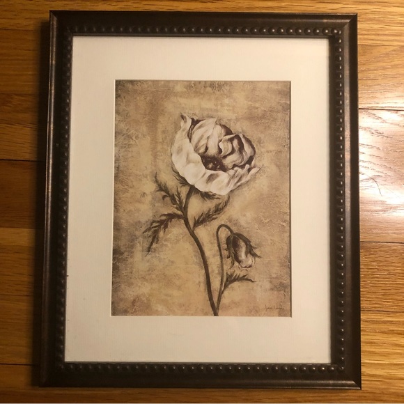 ๐ผ๐ผ๐ผ Sepia Tone Flower Print Pair ๐ผ๐ผ๐ผ - Picture 3 of 8